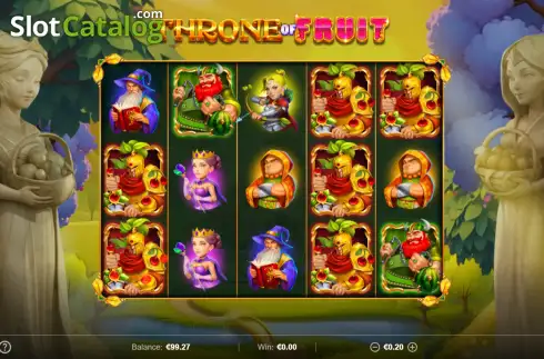 Οθόνη2. Throne of Fruit Κουλοχέρης