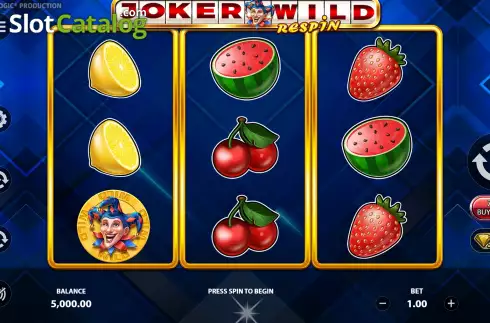 Οθόνη3. Joker Wild Respin Κουλοχέρης