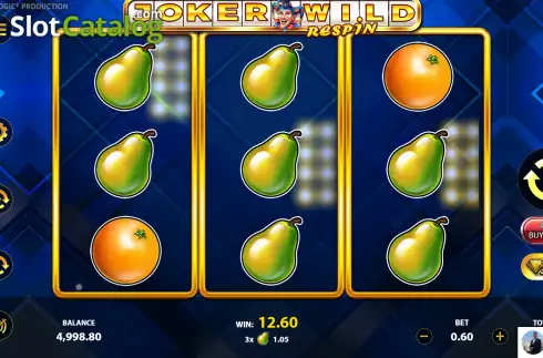 Οθόνη4. Joker Wild Respin Κουλοχέρης