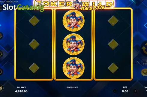 Οθόνη7. Joker Wild Respin Κουλοχέρης
