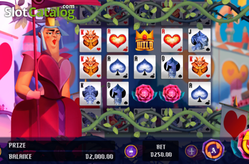 Οθόνη2. Red Queen in Wonderland Κουλοχέρης
