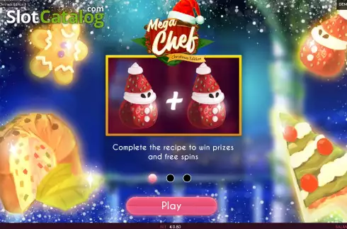 Οθόνη2. Mega Chef: Christmas Edition Κουλοχέρης