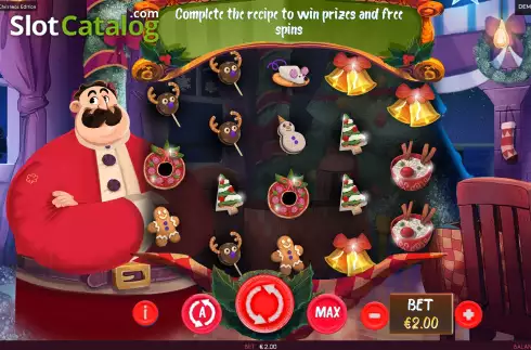 Οθόνη3. Mega Chef: Christmas Edition Κουλοχέρης
