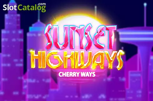 Sunset Highways Cherry Λογότυπο Sunset Highways Cherry Λογότυπο