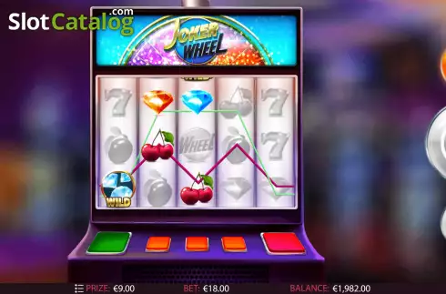 Οθόνη3. Joker Wheel Κουλοχέρης