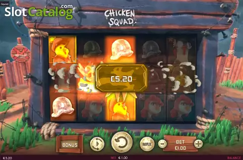 Οθόνη4. Chicken Squad Κουλοχέρης