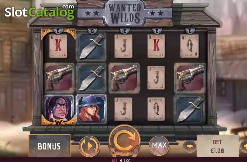 Οθόνη2. Wanted Wilds Κουλοχέρης 
