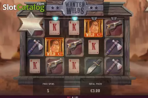 Οθόνη6. Wanted Wilds Κουλοχέρης 