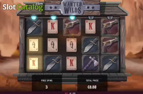 Οθόνη7. Wanted Wilds Κουλοχέρης 