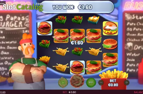 Οθόνη3. Big Papa’s Burger Κουλοχέρης