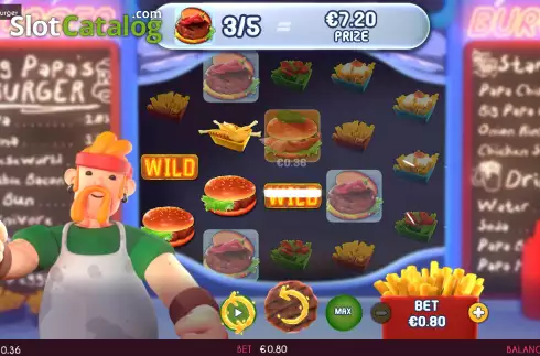 Οθόνη4. Big Papa’s Burger Κουλοχέρης