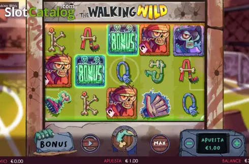 Οθόνη2. The Walking Wild Κουλοχέρης