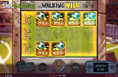 Οθόνη4. The Walking Wild Κουλοχέρης