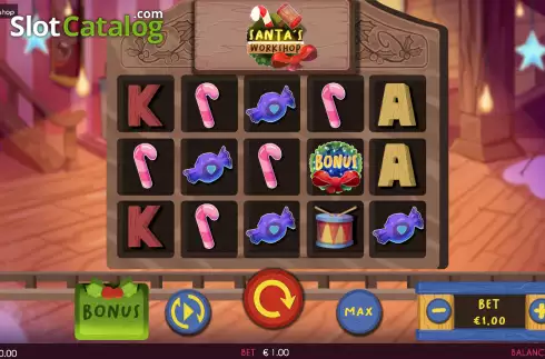 Οθόνη2. Santa's Workshop (Triple Cherry) Κουλοχέρης