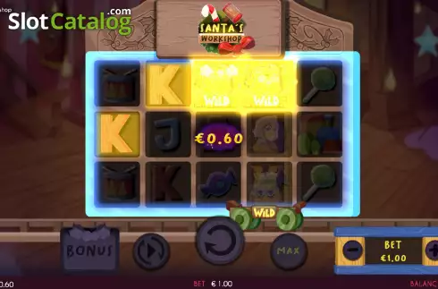 Οθόνη3. Santa's Workshop (Triple Cherry) Κουλοχέρης