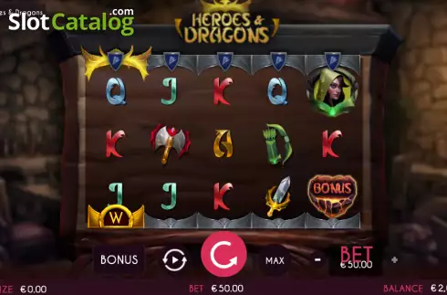 Οθόνη2. Heroes & Dragon Κουλοχέρης 