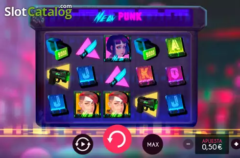 Οθόνη2. Neon Punk Κουλοχέρης 
