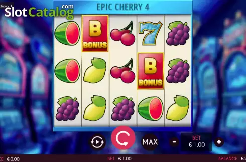 Οθόνη2. Epic Cherry 4 Κουλοχέρης 