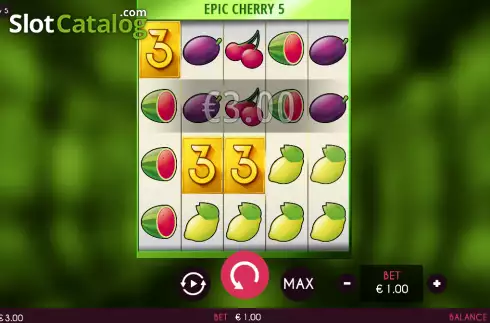 Οθόνη3. Epic Cherry 5 Κουλοχέρης 