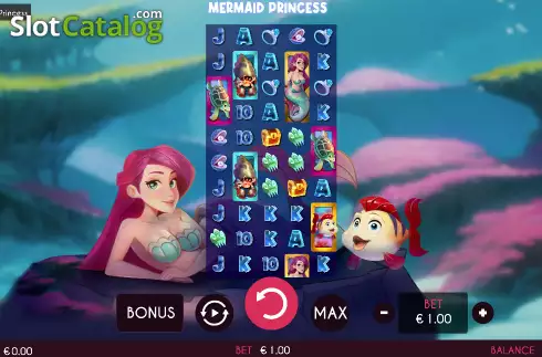 Οθόνη2. Mermaid Princess (Triple Cherry) Κουλοχέρης