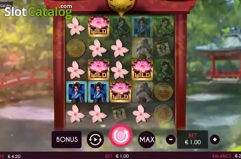 Οθόνη3. Lotus Geisha Κουλοχέρης