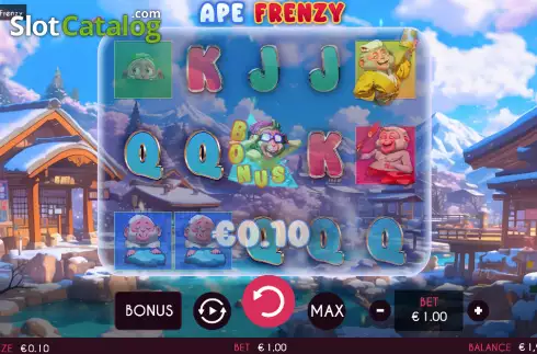 Οθόνη3. Ape Frenzy Κουλοχέρης 