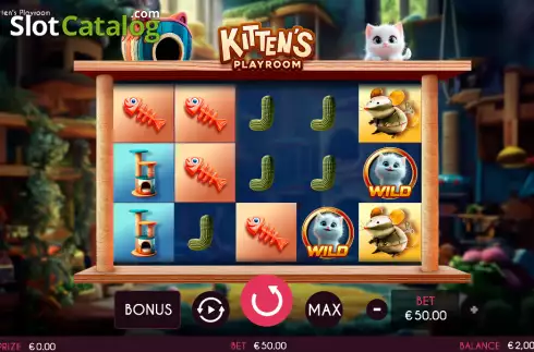 Οθόνη2. Kitten’s Playroom Κουλοχέρης 