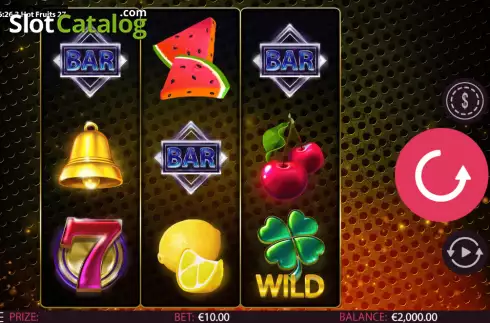 Οθόνη2. 3 Hot Fruits 27 Κουλοχέρης
