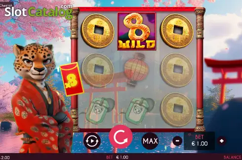 Οθόνη3. 8's Fortune Cheetah Κουλοχέρης