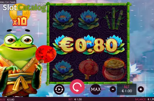 Οθόνη3. Golden Coin Toads Κουλοχέρης 