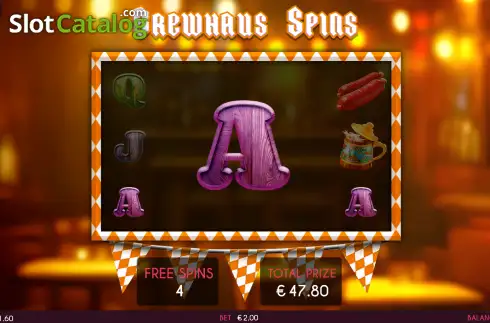Οθόνη3. Brewhaus Spins Κουλοχέρης