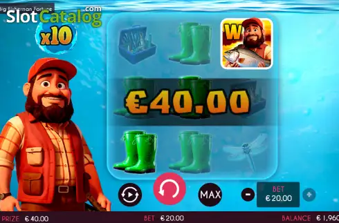 Οθόνη3. Big Fisherman Fortune Κουλοχέρης