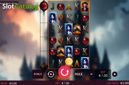 Οθόνη2. Blood Moon Riches Κουλοχέρης