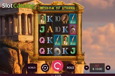 Οθόνη2. Wisdom of Athena (Triple Cherry) Κουλοχέρης 