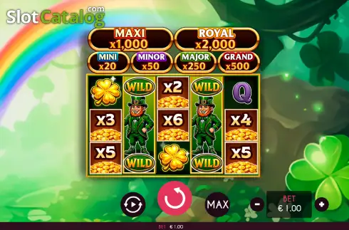 Οθόνη2. Fateful Fortune Leprechaun Κουλοχέρης