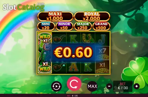 Οθόνη3. Fateful Fortune Leprechaun Κουλοχέρης
