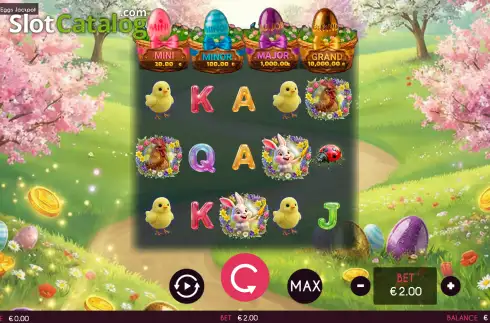 Οθόνη2. Easter Eggs Jackpot Κουλοχέρης