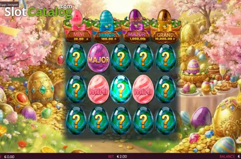Οθόνη3. Easter Eggs Jackpot Κουλοχέρης