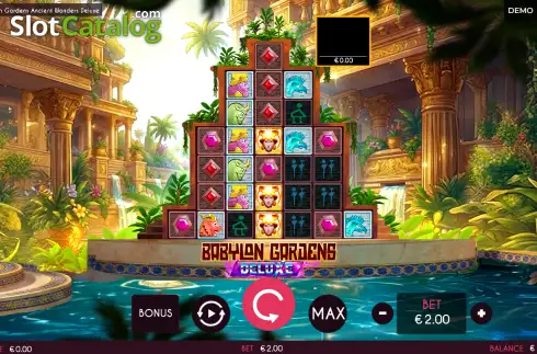 Οθόνη2. Babylon Gardens Ancient Wonders Deluxe Κουλοχέρης