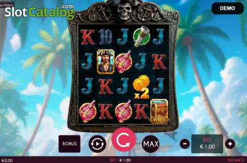 Οθόνη2. Caribbean Chest Κουλοχέρης