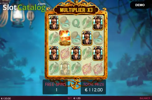 Οθόνη3. Caribbean Chest Κουλοχέρης