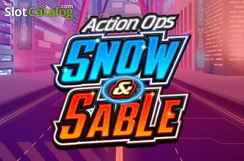 Action Ops: Snow & Sable Λογότυπο Action Ops: Snow & Sable Λογότυπο