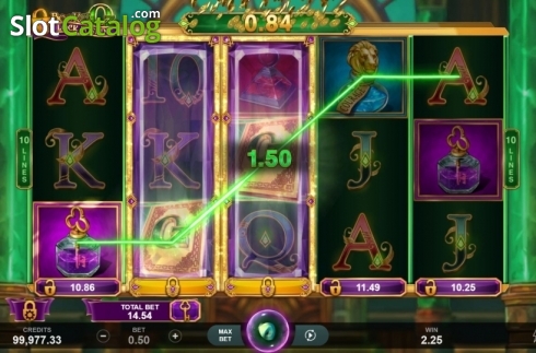 Οθόνη5. Book of Oz Lock 'N Spin Κουλοχέρης