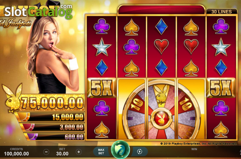 Οθόνη3. Playboy Gold Jackpots Κουλοχέρης