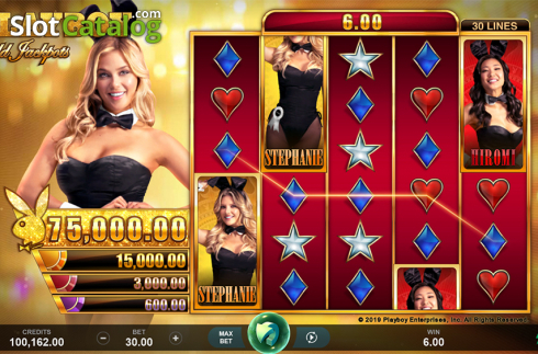 Οθόνη5. Playboy Gold Jackpots Κουλοχέρης