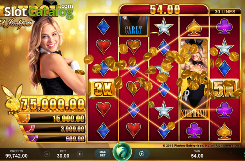 Οθόνη8. Playboy Gold Jackpots Κουλοχέρης