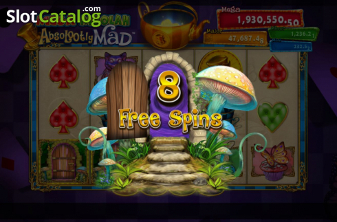 Οθόνη8. Absolootly Mad: Mega Moolah Κουλοχέρης