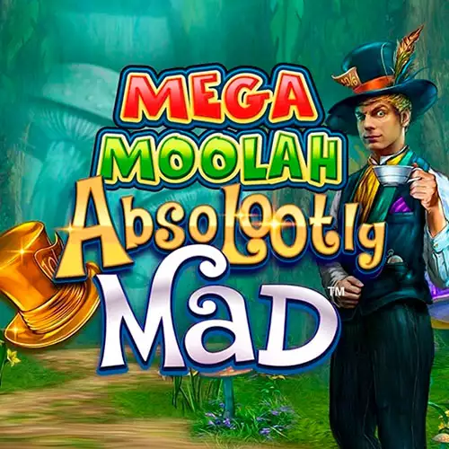 Absolootly Mad: Mega Moolah Λογότυπο