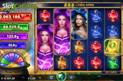 Οθόνη2. Sisters of OZ WowPot Κουλοχέρης