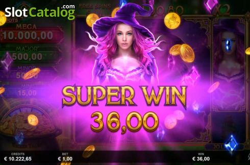 Οθόνη6. Sisters of Oz Jackpots Κουλοχέρης